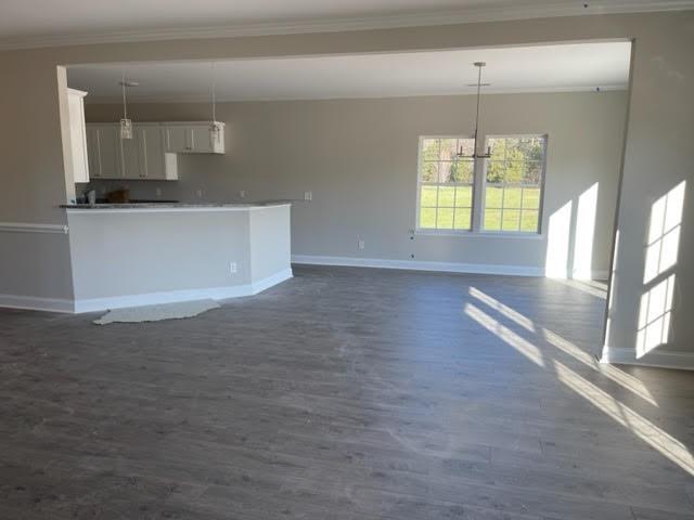 1510 Jack Davis Road Monroe, NC 28112 - Photo 4 of 22 an empty room with wooden floor and windows