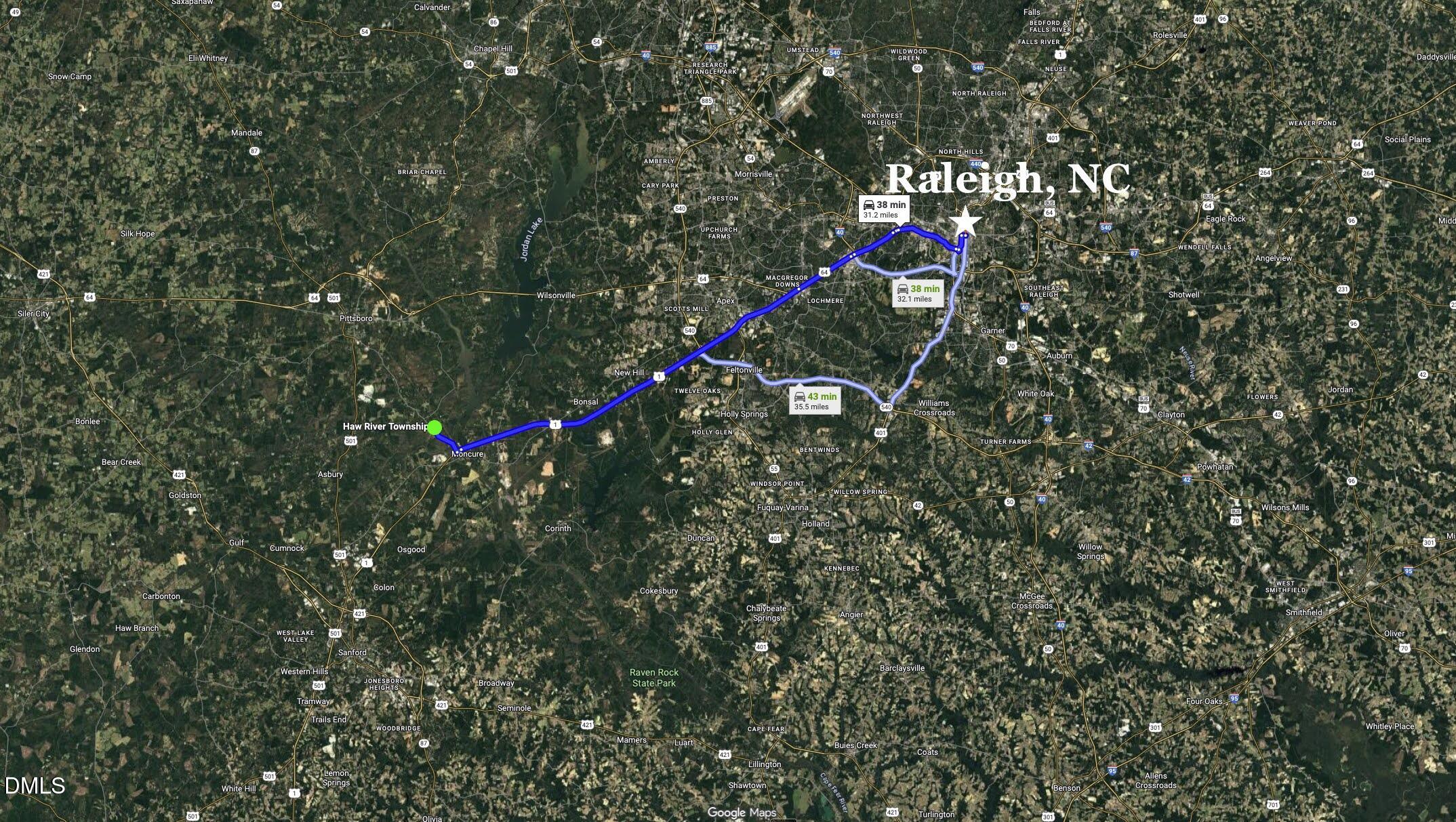 328 John Headen Road Moncure, NC 27559 - Photo 18 of 19 a view of a city