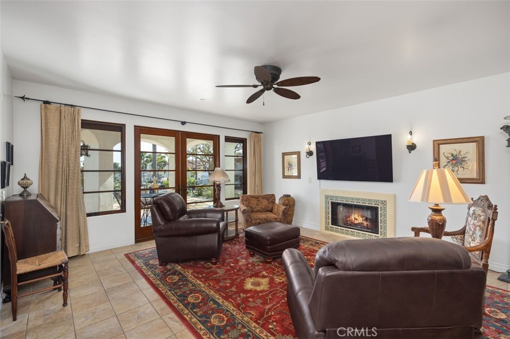 240 Avenida Rosa, Unit B San Clemente, CA 92672 - Photo 6 of 31 Living area looking out to private 800 sq. foot patio.