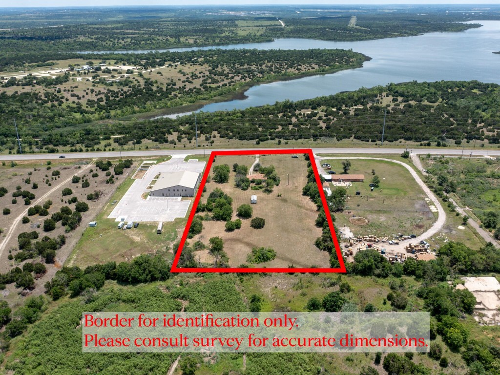 an aerial view of swimming pool and mountain view