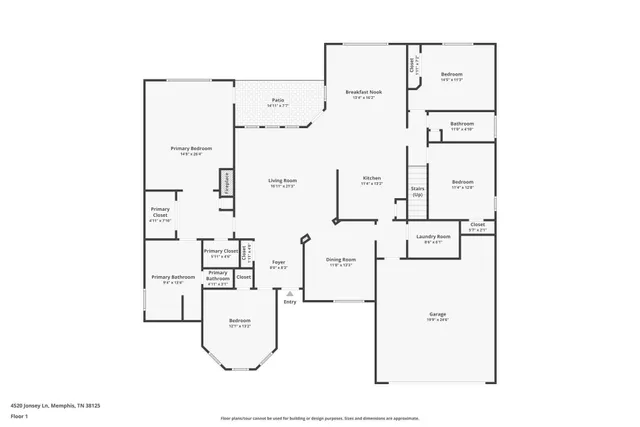 $2,585 | 4520 Jonsey Lane, Memphis, TN 38125