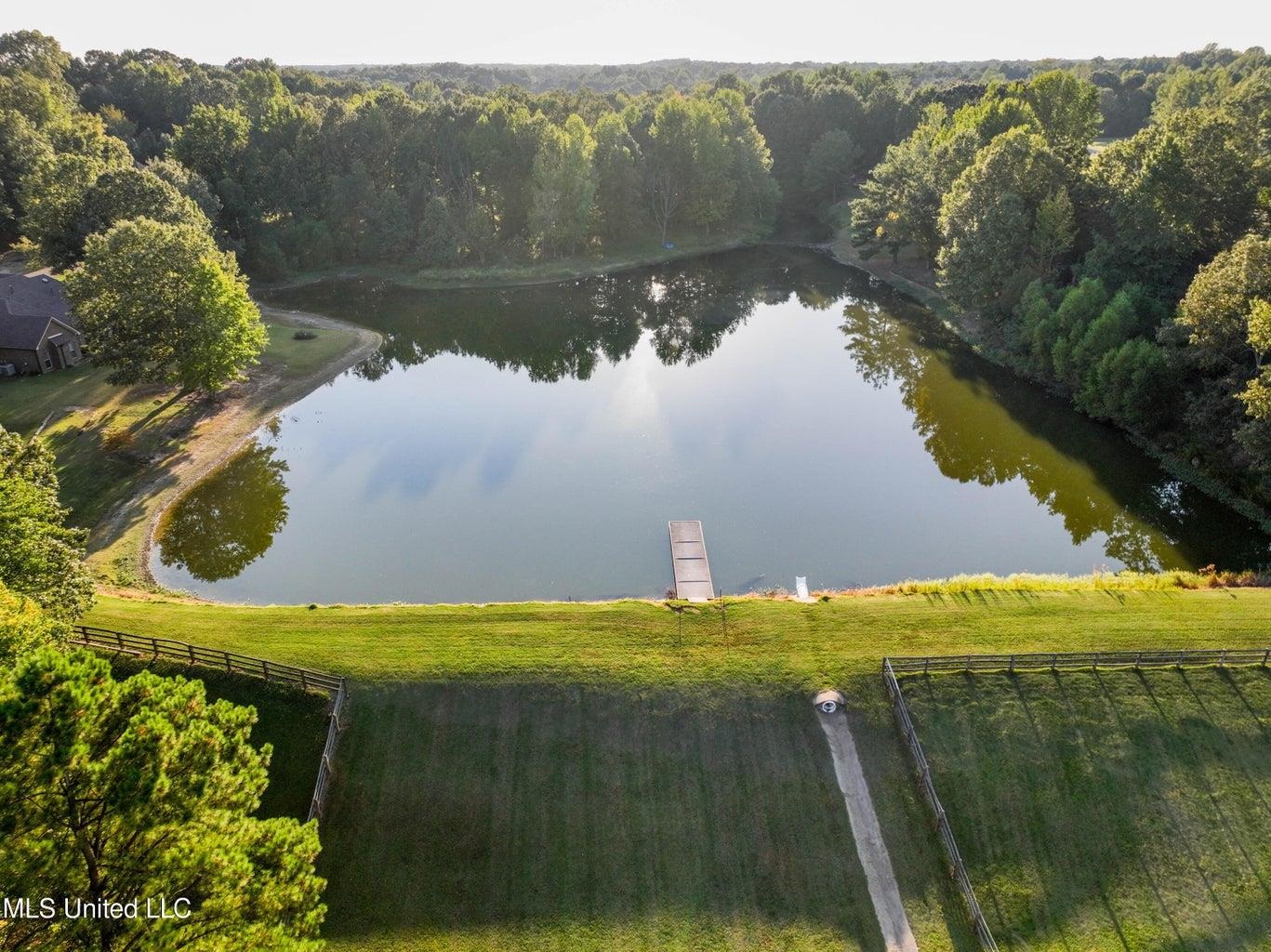 2364 Nikki Ridge Drive Nesbit, MS 38651 - Photo 26 of 26 a view of a lake with a yard