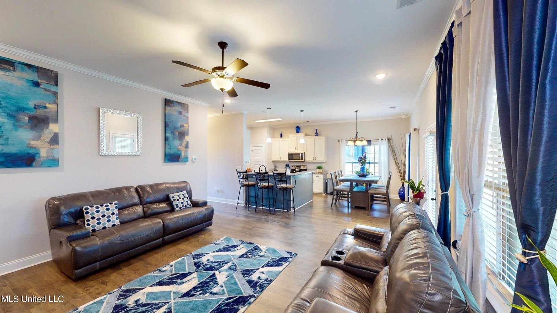 2364 Nikki Ridge Drive Nesbit, MS 38651 - Photo 5 of 26 a living room with furniture and a large window