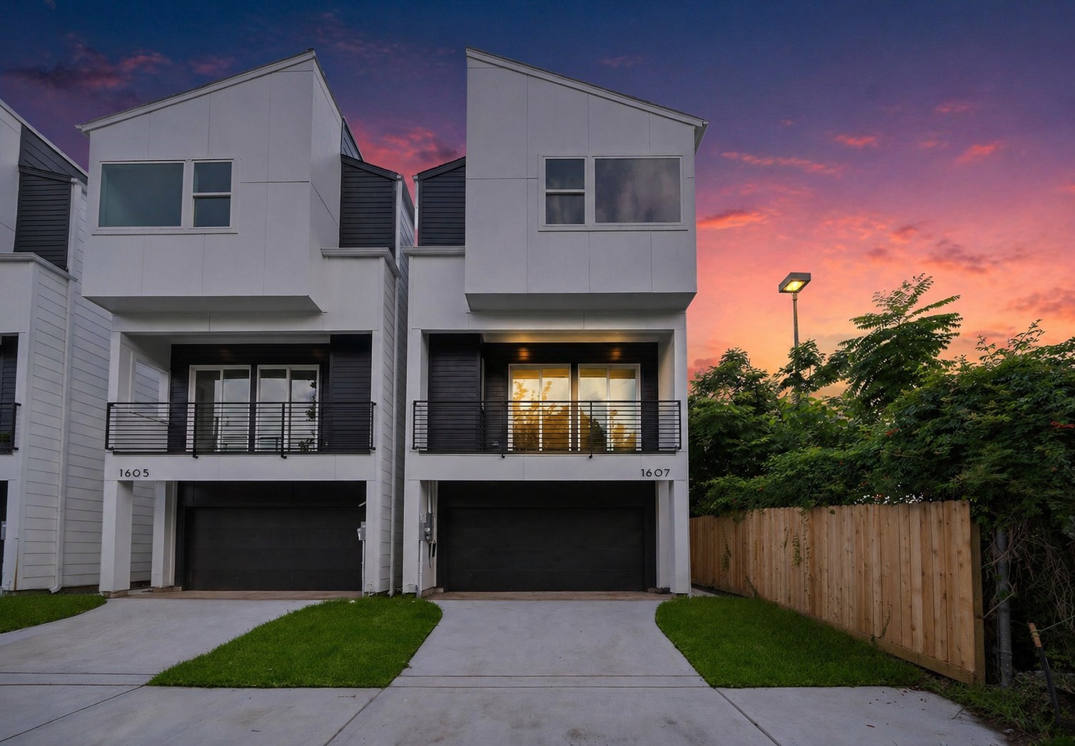 1607 Barbee Street Houston, TX 77004 - Photo 2 of 27 Boasting sleek, modern facades that make a bold statement, this home combines contemporary design with timeless appeal.