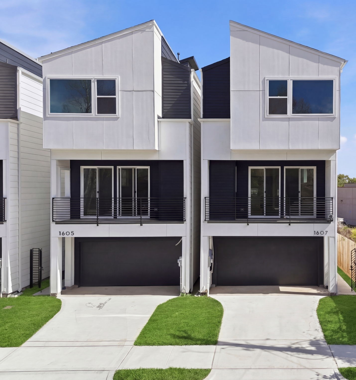 1607 Barbee Street Houston, TX 77004 - Photo 21 of 27 Boasting sleek, modern facades that make a bold statement, this home combines contemporary design with timeless appeal.
