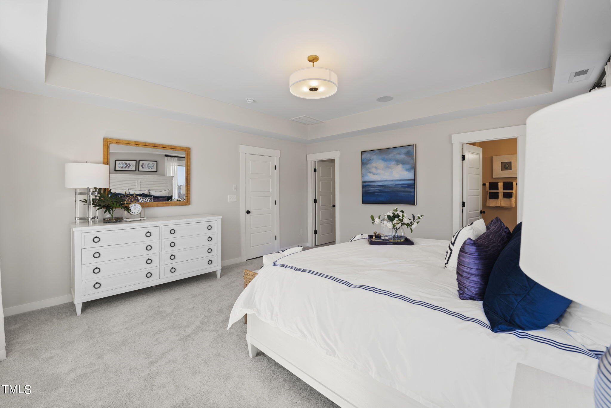 2130 Mars Hill Lane Apex, NC 27502 - Photo 11 of 21 a spacious bedroom with a bed and a dresser
