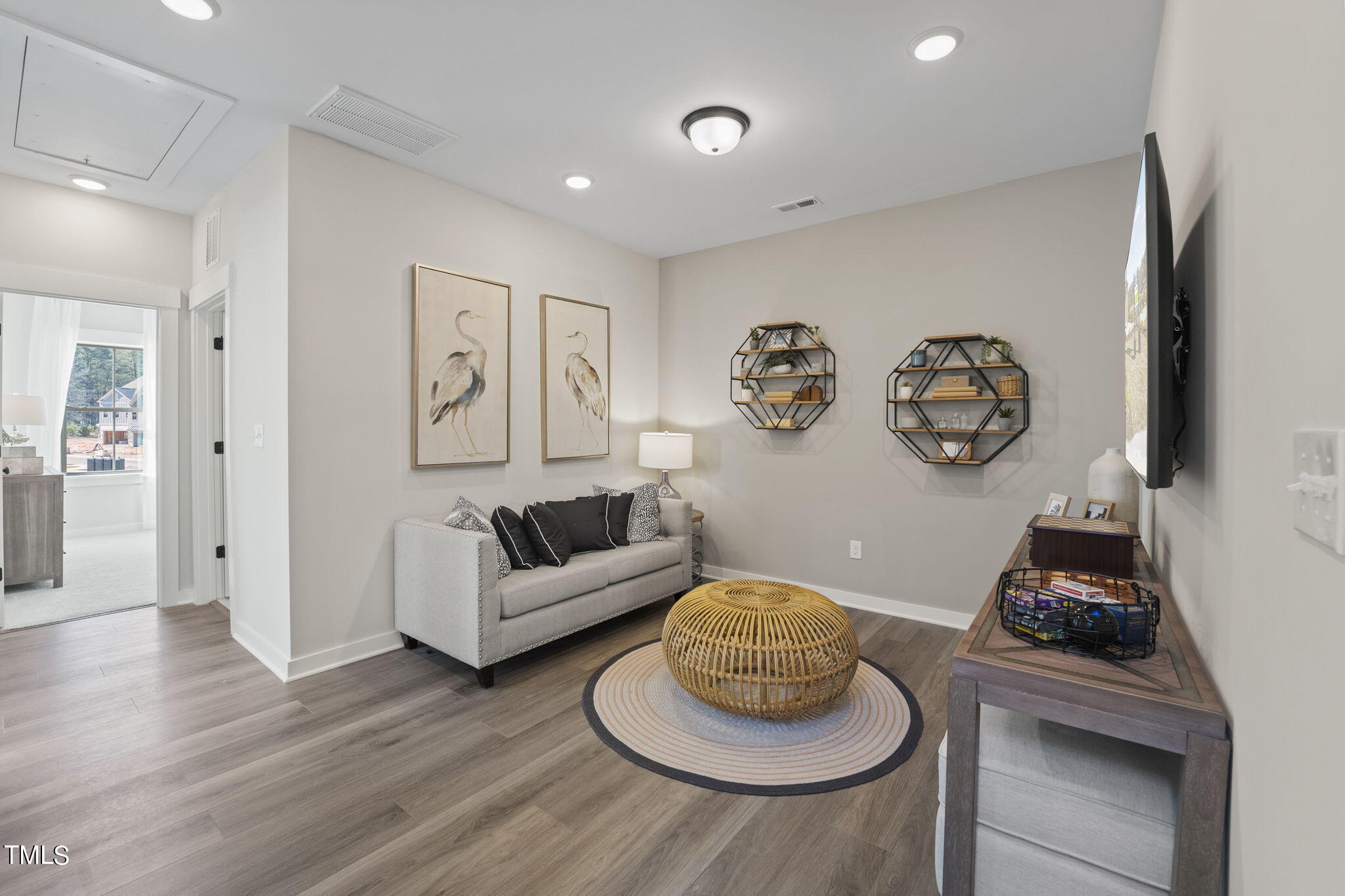 2130 Mars Hill Lane Apex, NC 27502 - Photo 14 of 21 a living room with furniture and rug