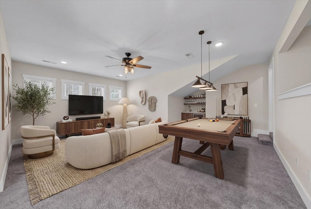 188 Bluegrass Drive Manchester, TN 37355 - Photo 54 of 84 a living room with furniture and a flat screen tv