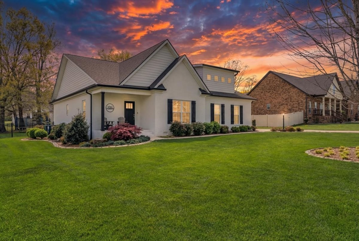 188 Bluegrass Drive Manchester, TN 37355 - Photo 83 of 84 a front view of house with yard and green space