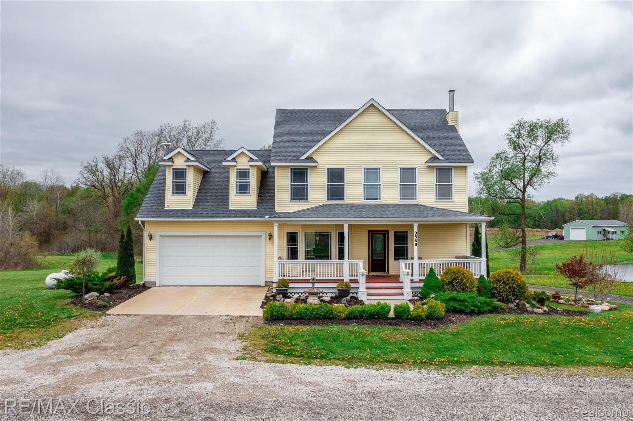 9568 West Vogt Road Fowlerville, MI 48836 - Photo 5 of 66 Drone2.jpg