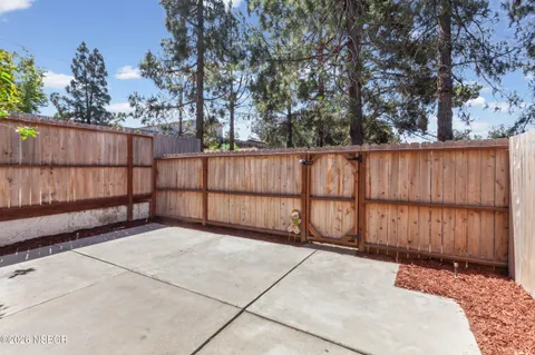 a view of a fence