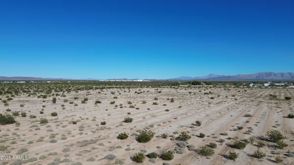 an aerial view of a building