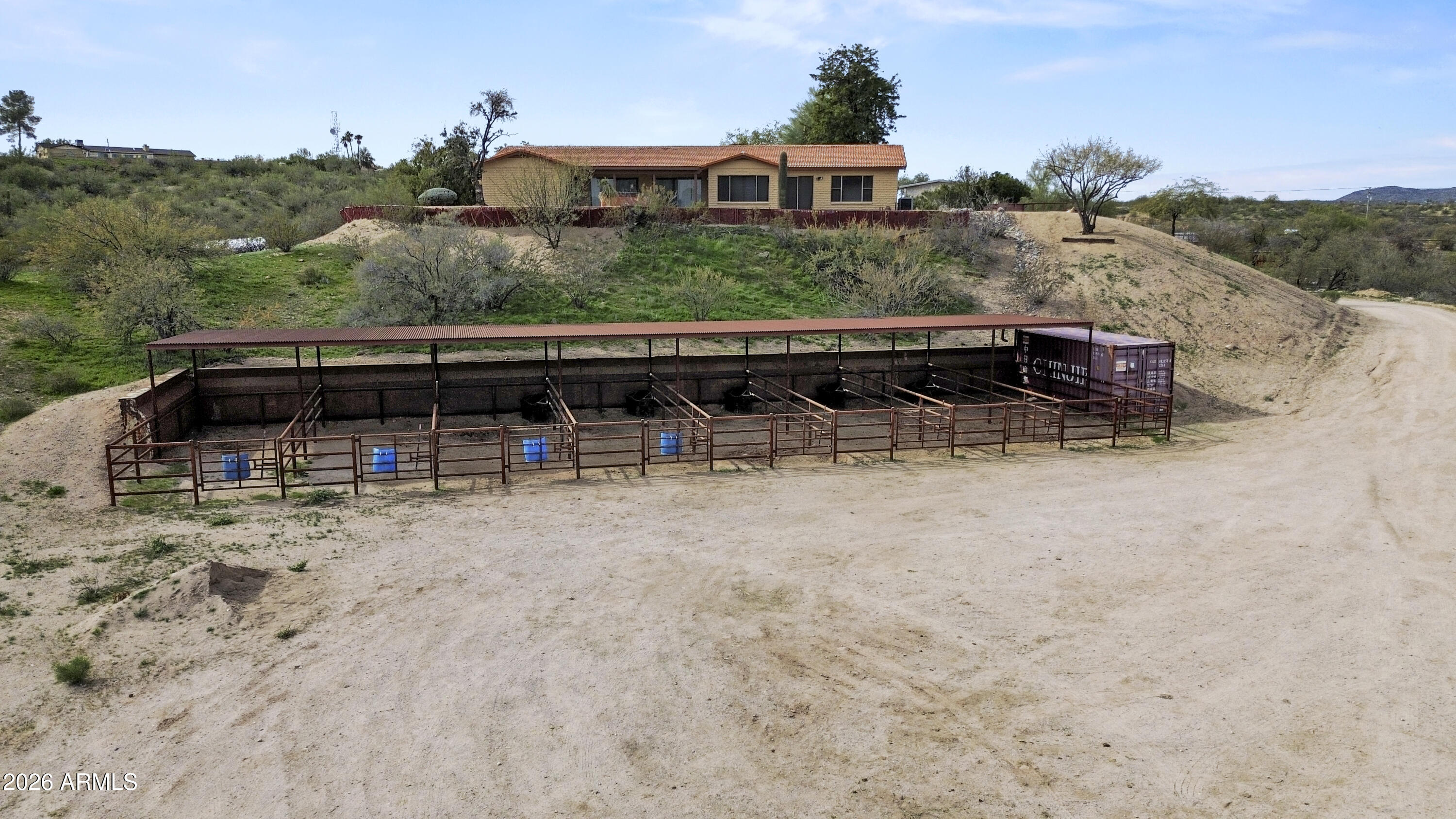 1890 West Roderick Lane Wickenburg, AZ 85390 - Photo 41 of 41 a view of house with roof deck and furniture
