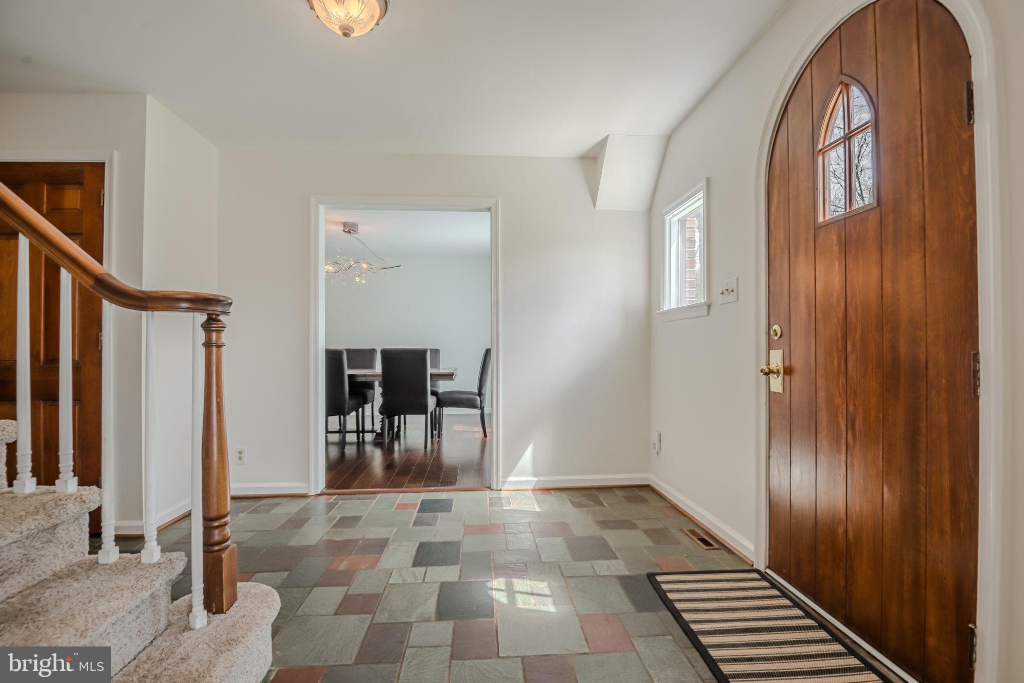 211 Hitching Post Drive Wilmington, DE 19803 - Photo 3 of 67 Foyer - Slate Tile Floor