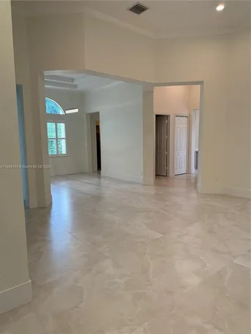 a view of empty room