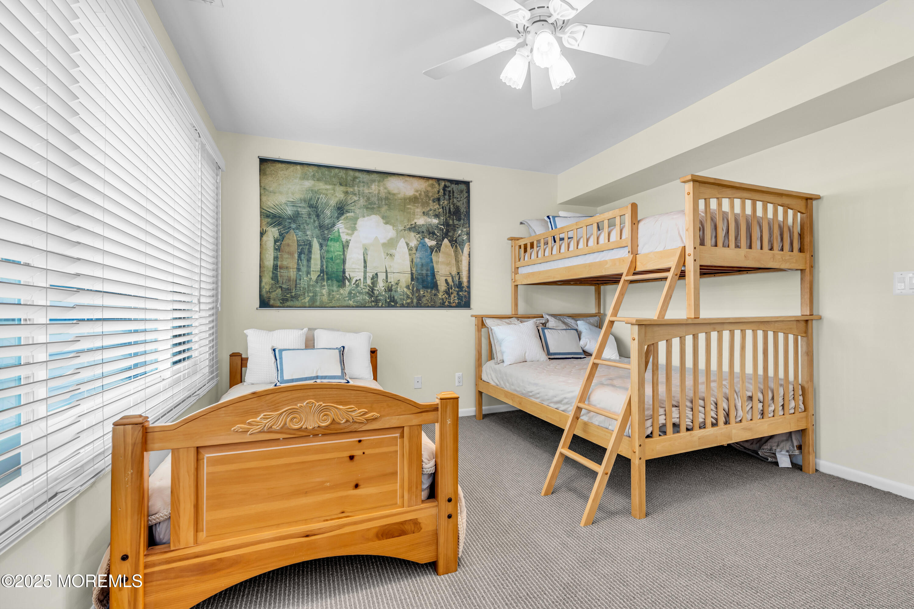 1900 Grand Central Avenue, Unit 3 Lavallette, NJ 08735 - Photo 15 of 21 a bedroom with a bed and a window