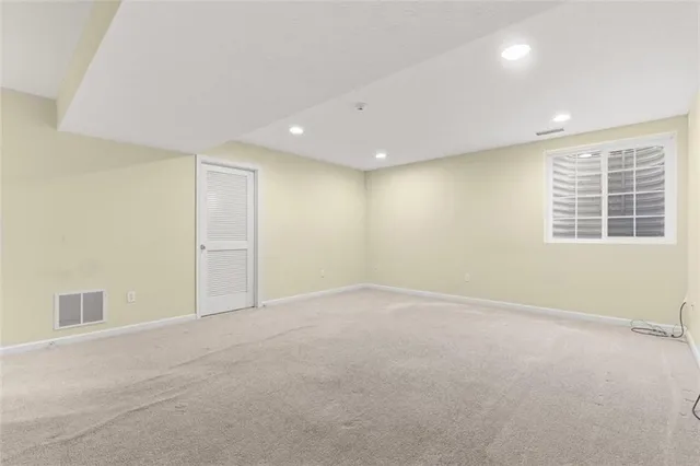 a view of empty room
