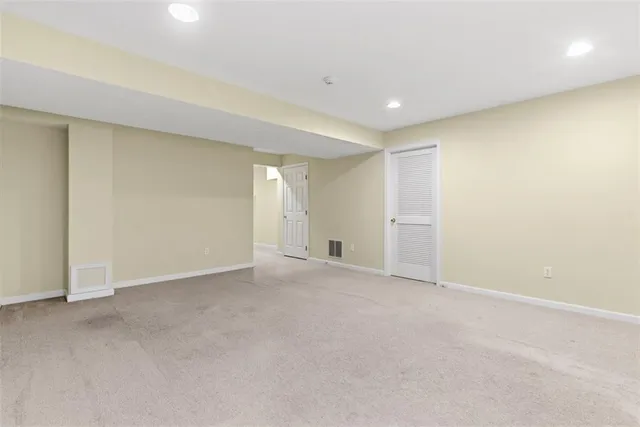 a view of an entryway with staircase