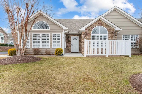 a view of a house with a outdoor space