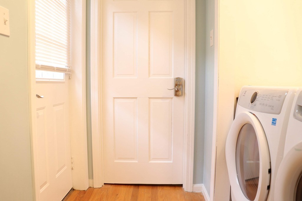 12 Regent Street, Unit 2 Cambridge, MA 02140 - Photo 33 of 42 a view of bathroom with washer and dryer