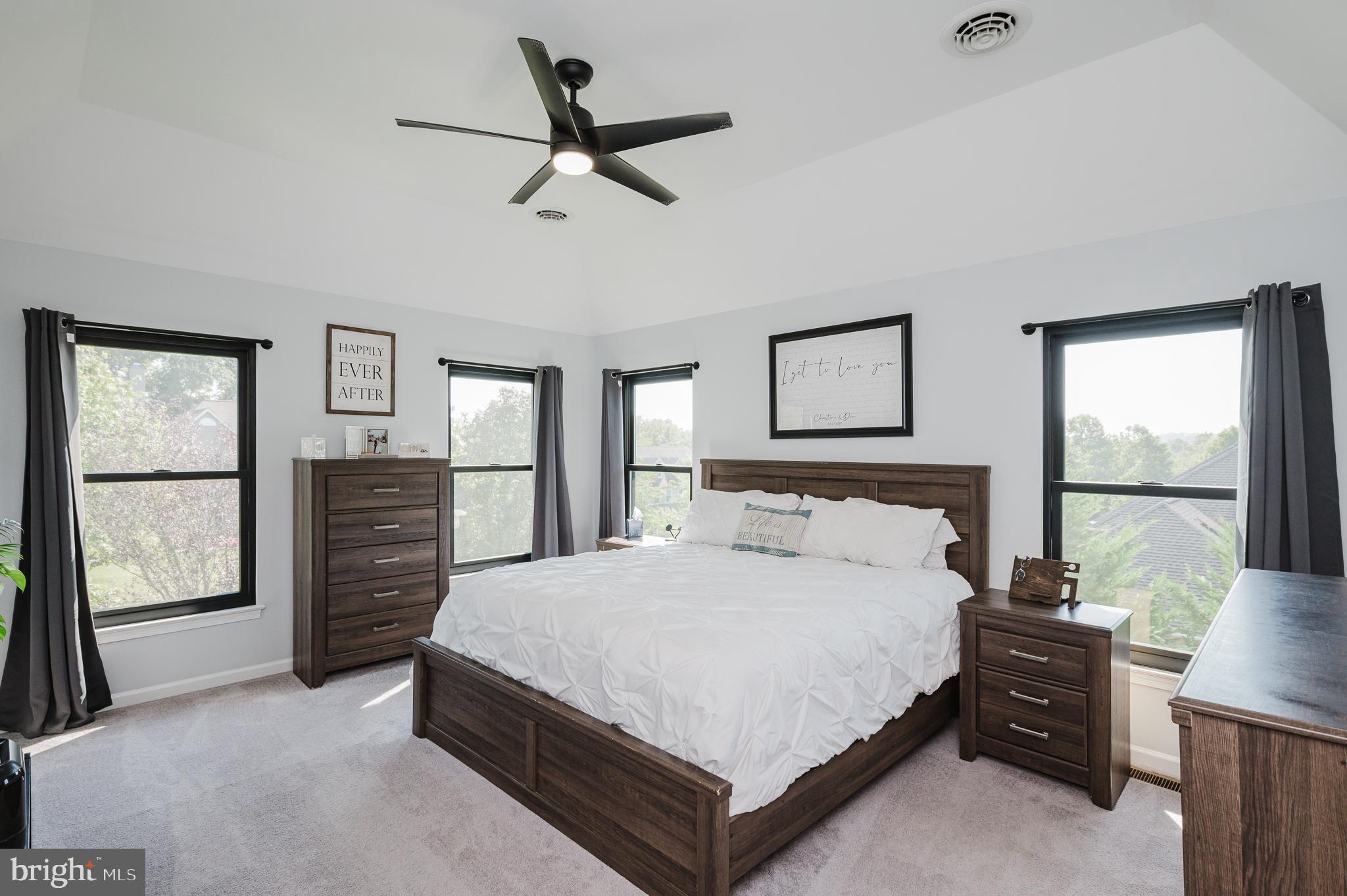 35 South View Road Rising Sun, MD 21911 - Photo 38 of 93 Spacious primary bedroom w/ tray ceiling
