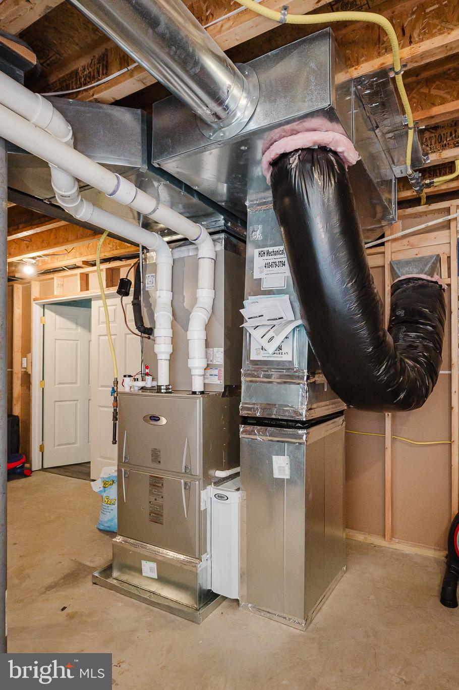 35 South View Road Rising Sun, MD 21911 - Photo 70 of 93 New HVAC/ unfinished storage area