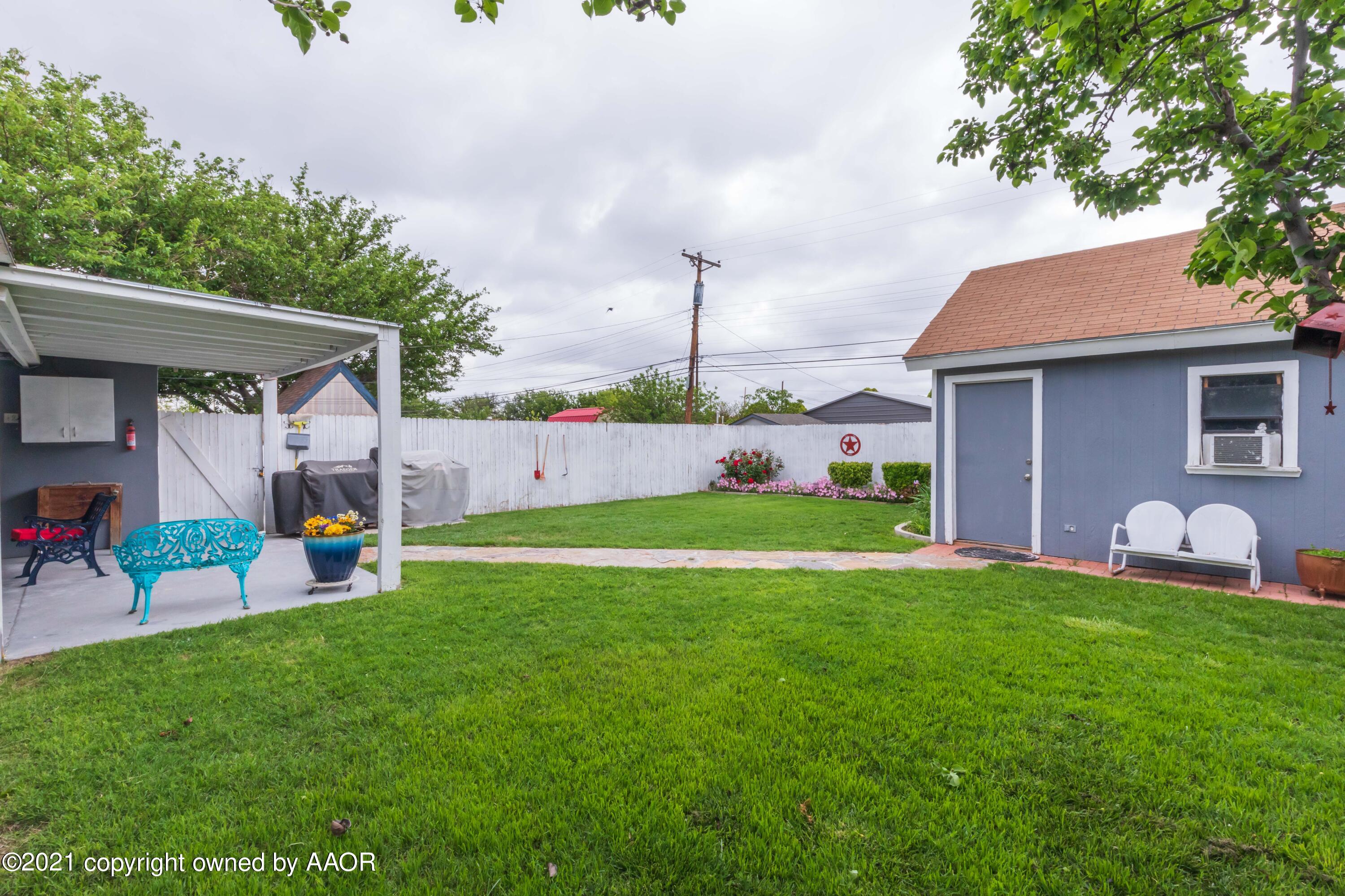 4707 Journey Street Amarillo, TX 79110 - Photo 9 of 65 a view of outdoor space yard and patio