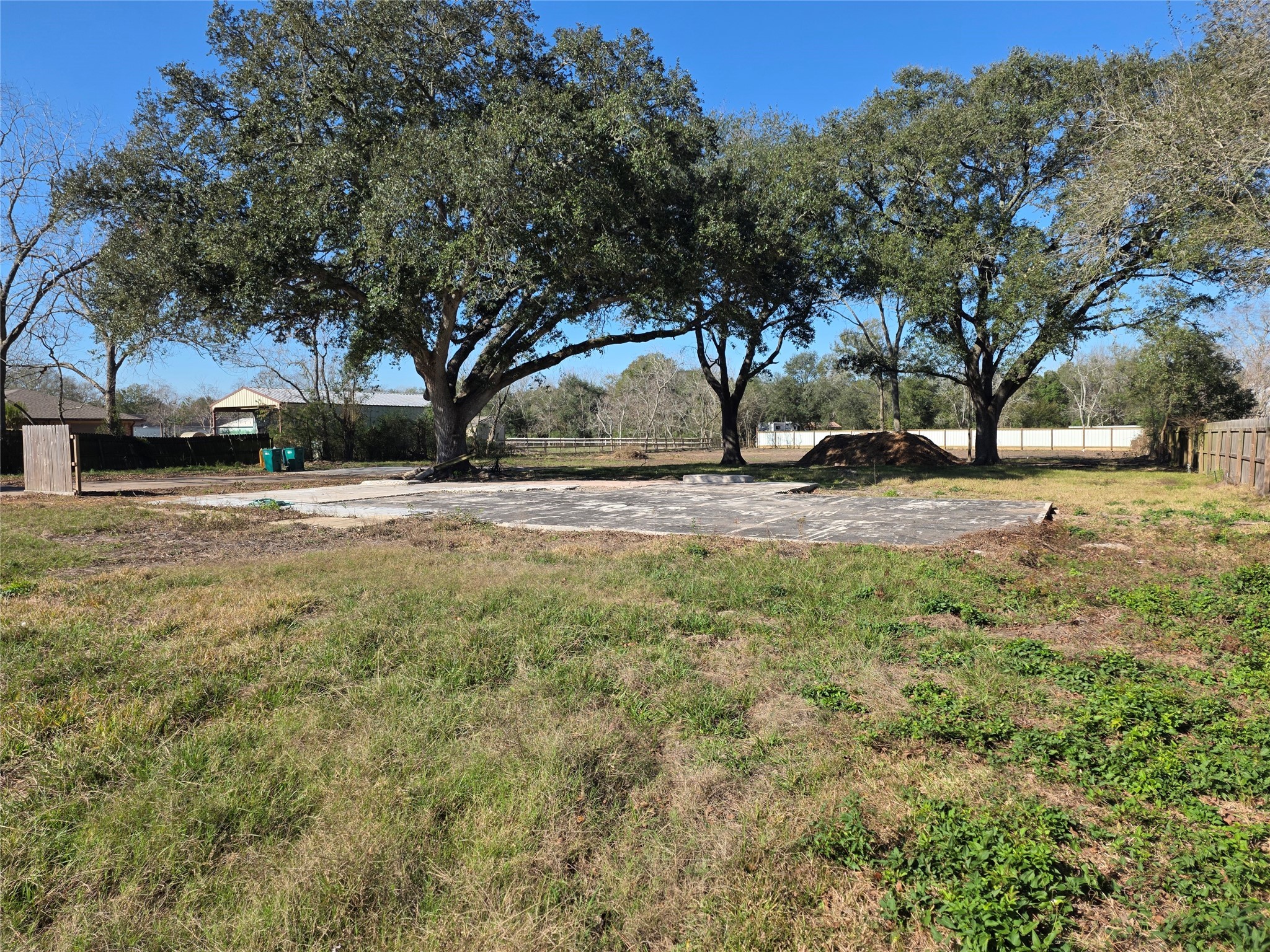 414 Gordy Road Bacliff, TX 77518 - Photo 10 of 12 a view of yard with trees