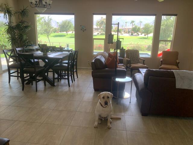 81225 Red Rock Road La Quinta, CA 92253 - Photo 2 of 13 a dining room with furniture and large windows