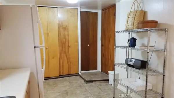 a view of storage and utility room