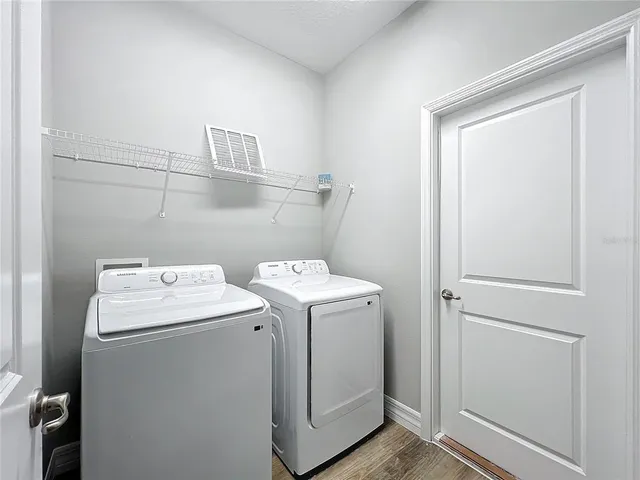 a view of a storage & utility room