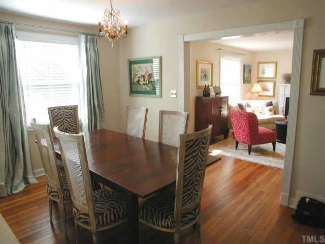 305 Taylor Street Raleigh, NC 27607 - Photo 3 of 11 Dining area is perfectly located between the living room and the kitchen Other