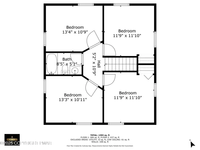 a view of a lake with a house in background