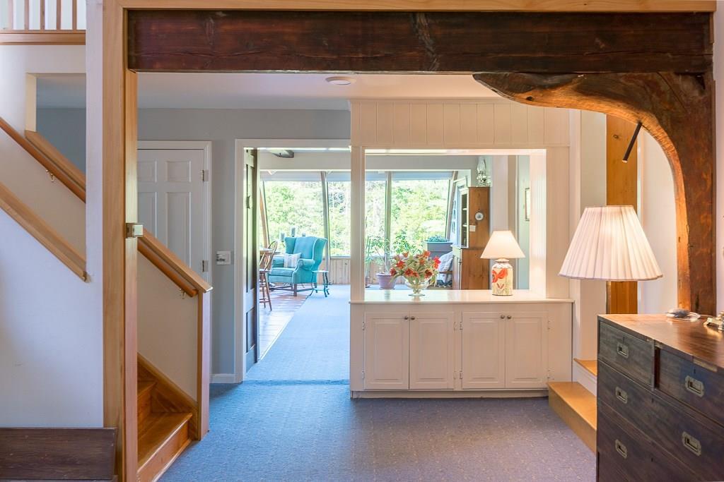 156 Bristol Road Damariscotta, ME 04543 - Photo 17 of 29 Beautiful wood beams throughout....