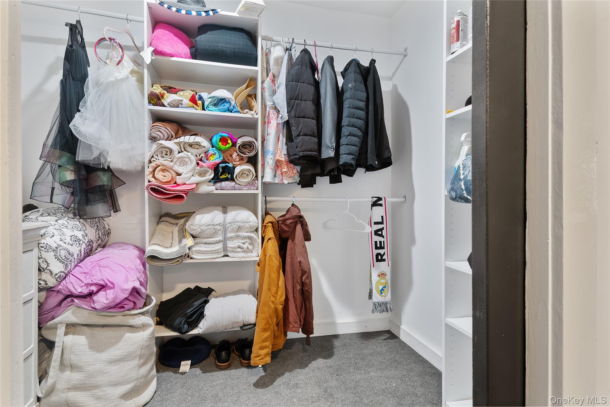 137 South Highland Road Wappingers Falls, NY 12590 - Photo 28 of 39 a view of walk in closet with clothes and shoes