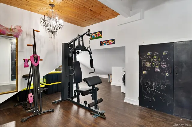 a view of a house with a yard porch and sitting area