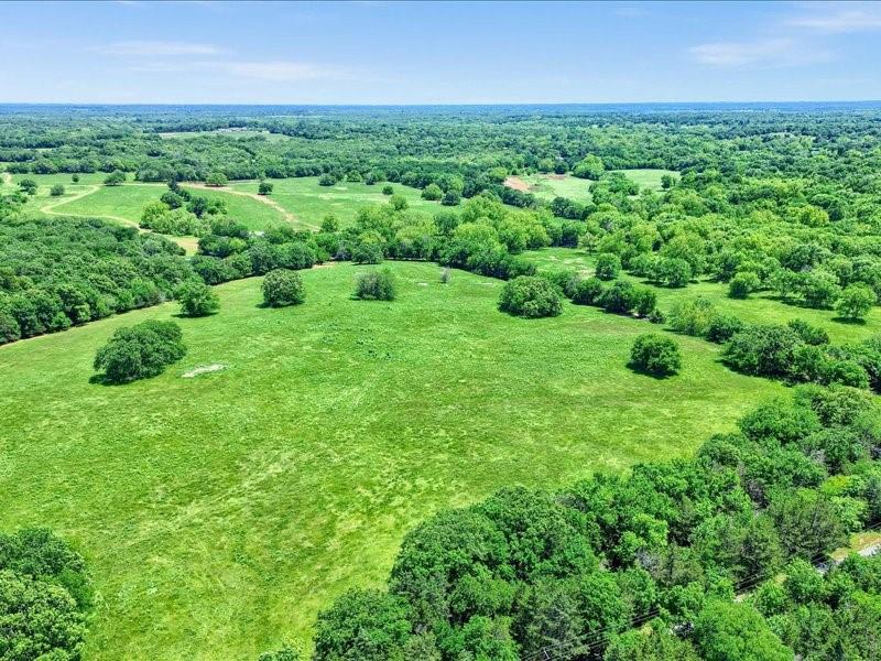 1747 Desvoignes Road Denison, TX 75021 - Photo 14 of 40 an aerial view of a house with a yard