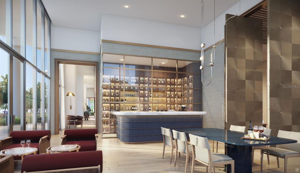 3101 Bayshore Boulevard, Unit 2204 Tampa, FL 33629 - Photo 54 of 60 a view of a dining room with furniture window and outside view