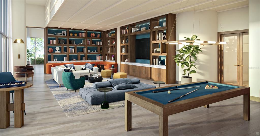 3101 Bayshore Boulevard, Unit 2204 Tampa, FL 33629 - Photo 55 of 60 a living room filled with furniture and a table