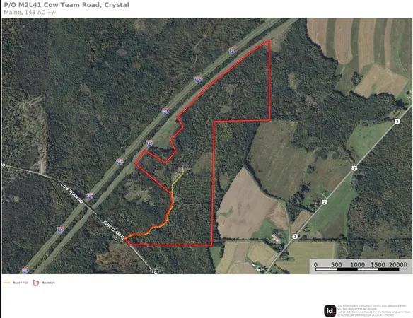 $139,000 | P/o M2-l41 P/o M2-l41 Cow Team Road, Crystal, ME 04747