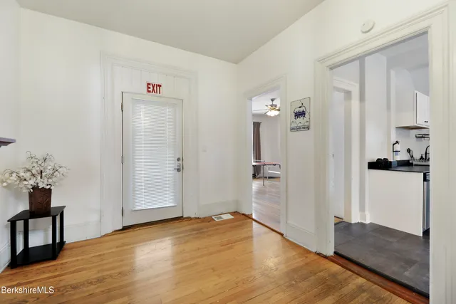 wooden floor in an empty room