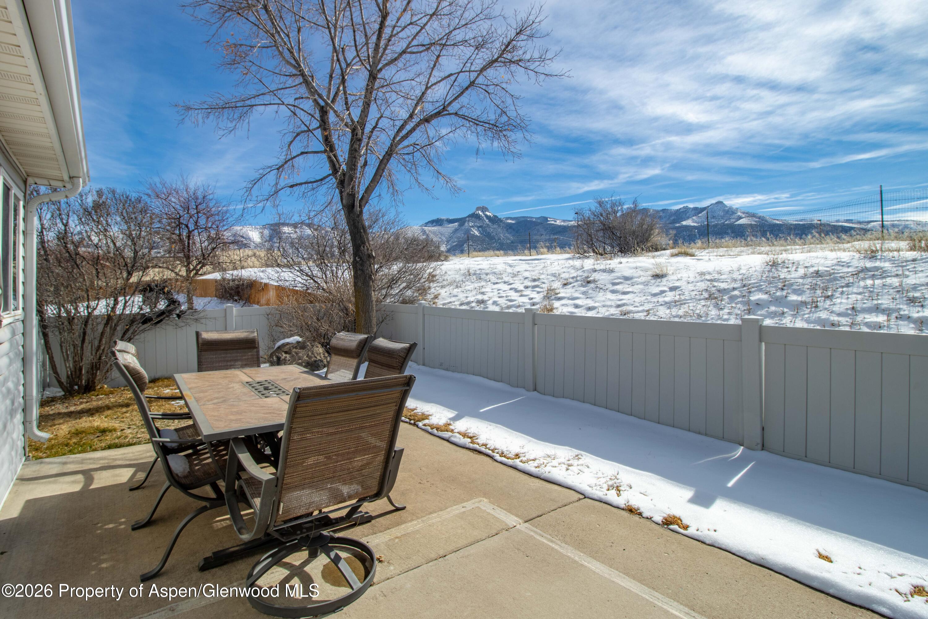 256 Cliff View Circle Parachute, CO 81635 - Photo 14 of 20 a view of a terrace with furniture