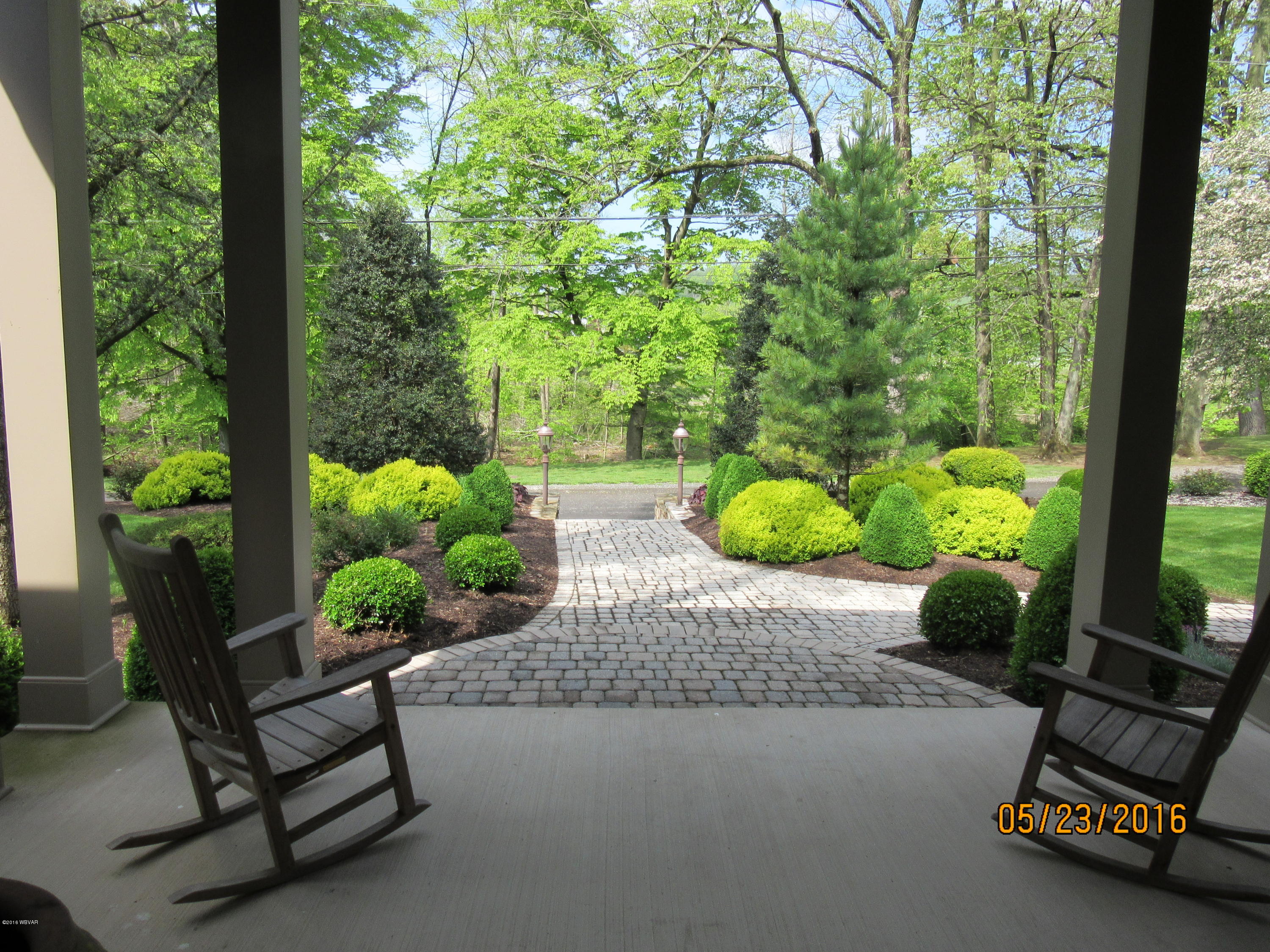 212 Belle Springs Road Mill Hall, PA 17751 - Photo 17 of 54 Front porch, facing Fishing Creek