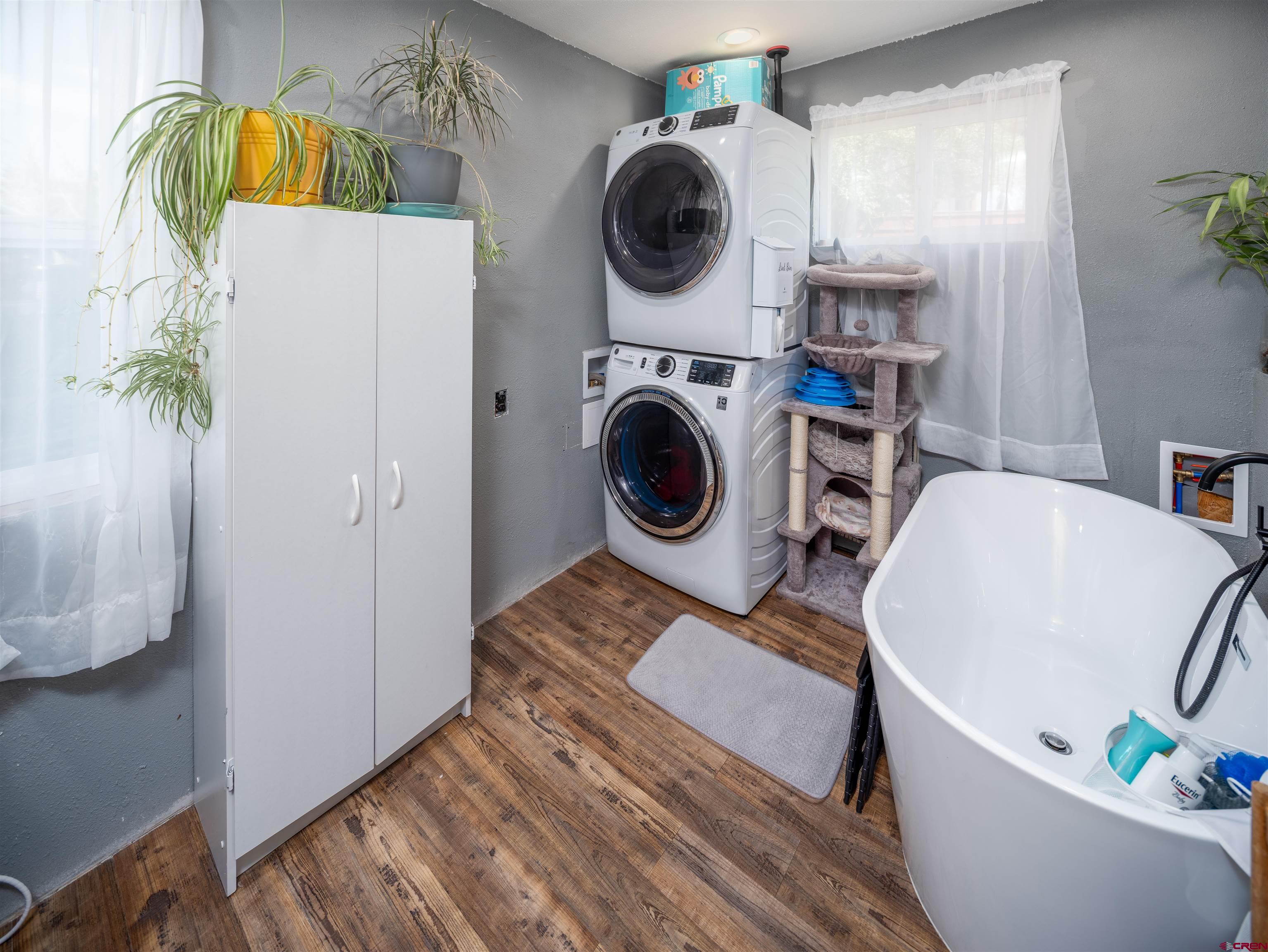 25901 Rd T Dolores, CO 81323 - Photo 33 of 45 a view of a kitchen with washer and dryer