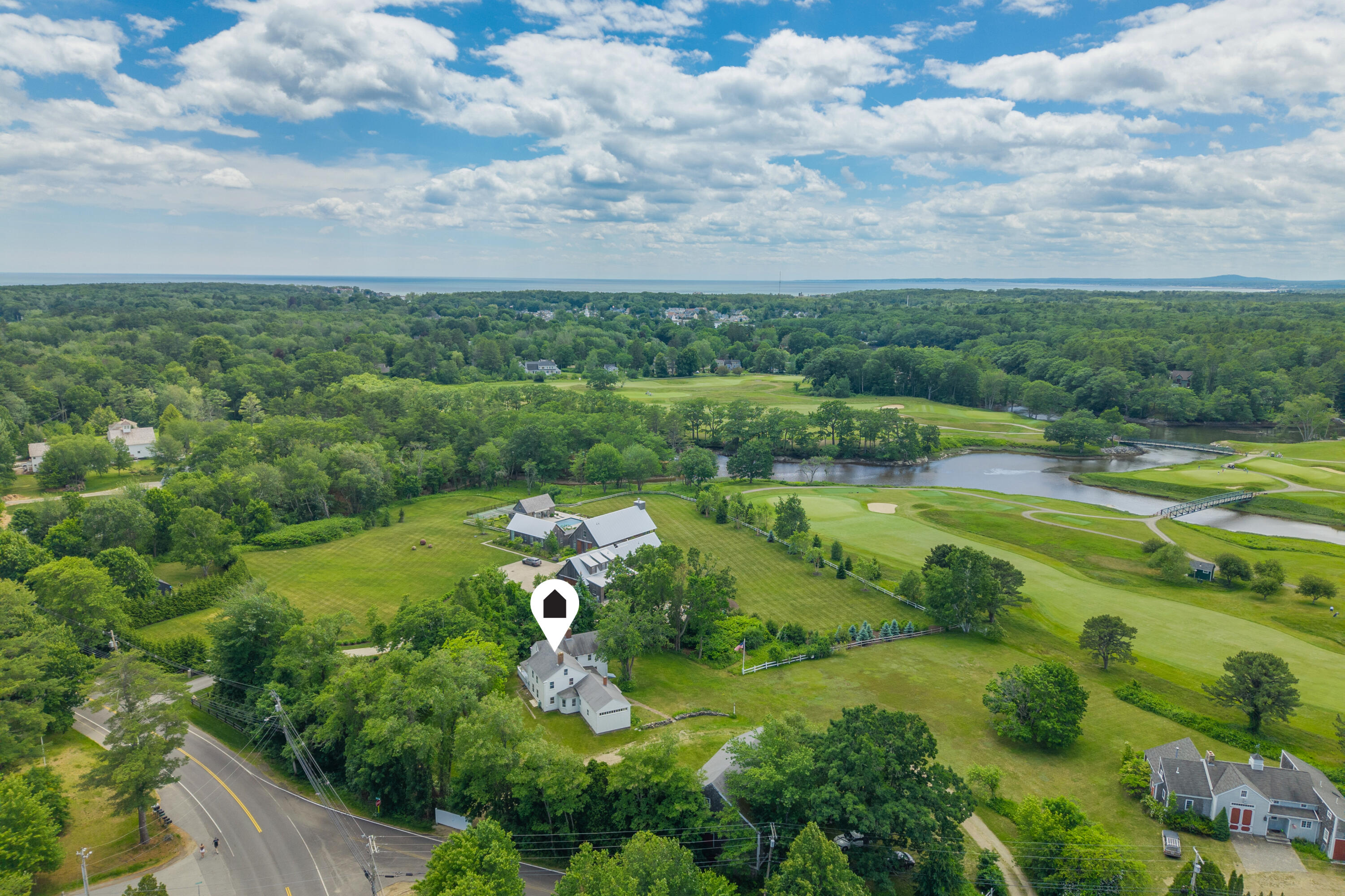 1 River Road Kennebunkport, ME 04046 - Photo 4 of 76 Arial View