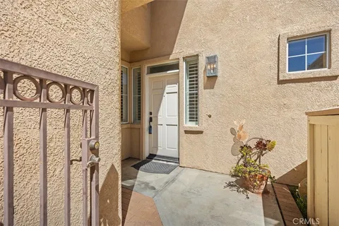 a view of front door of house