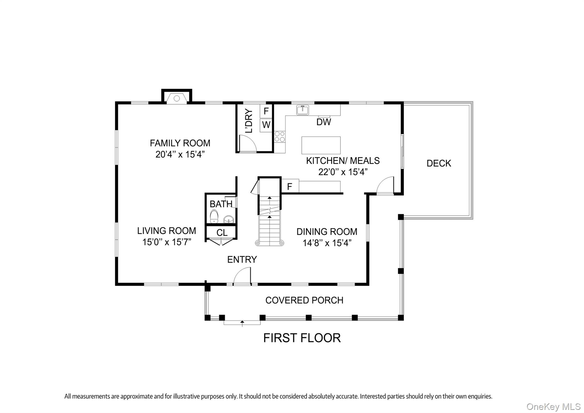 194 South Road Holmes, NY 12531 - Photo 17 of 19 First floor plan adapted from architectural plans-square footage has been shown but its accuracy is not guaranteed