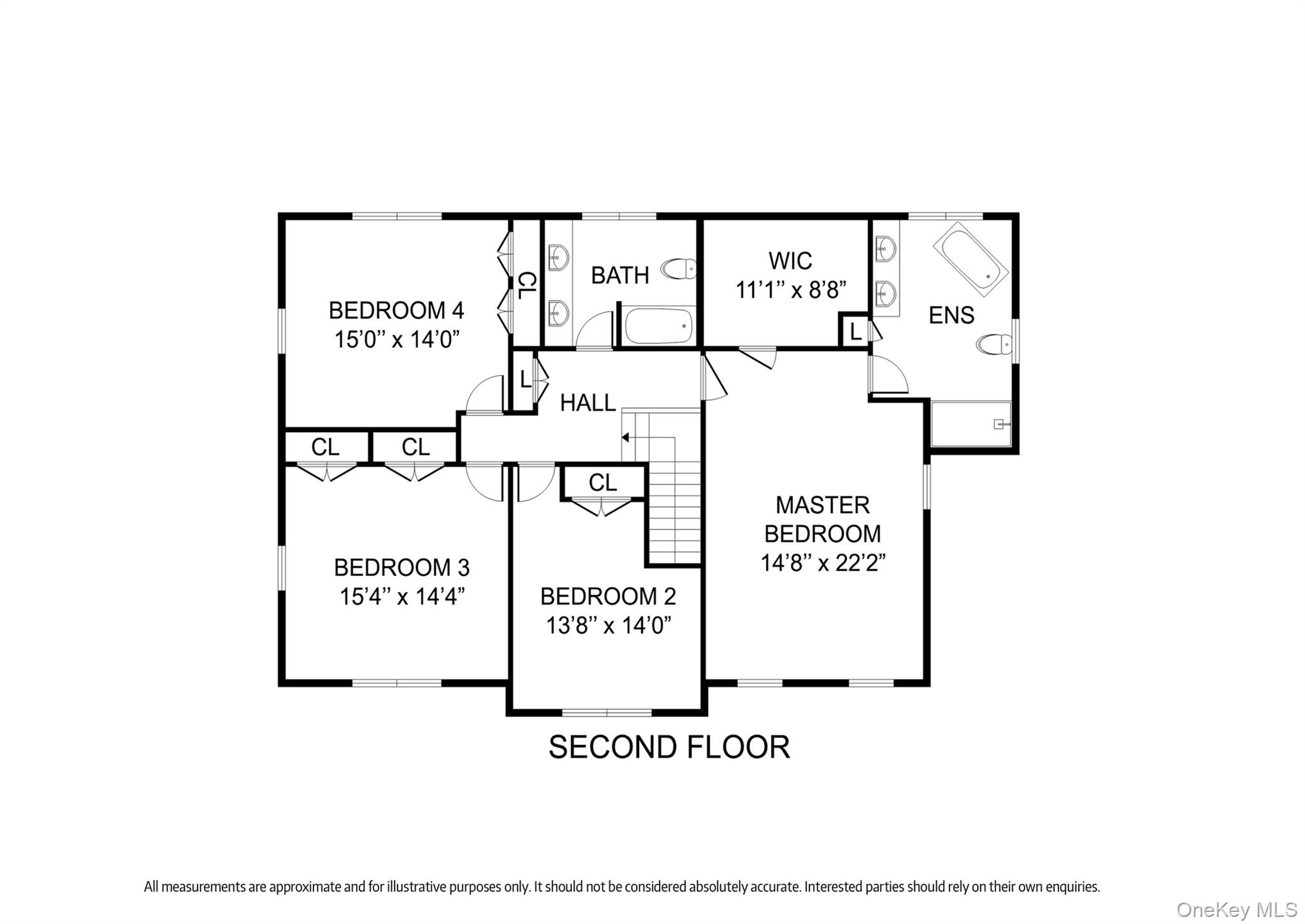 194 South Road Holmes, NY 12531 - Photo 18 of 19 Second floor plan adapted from architectural plans-square footage has been shown but its accuracy is not guaranteed