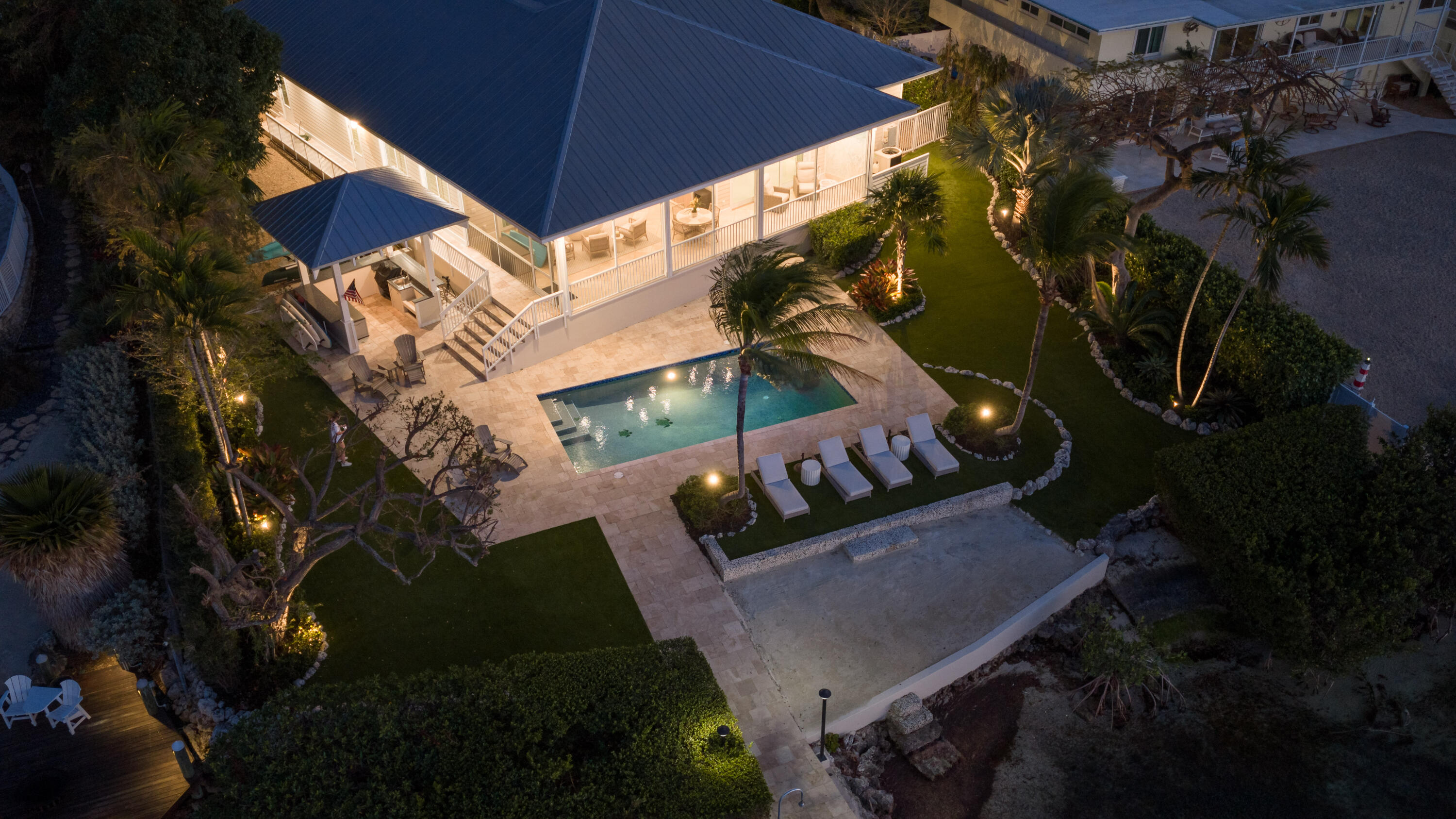 134 North Rolling Hill Road Tavernier, FL 33070 - Photo 51 of 65 a view of roof with sitting area
