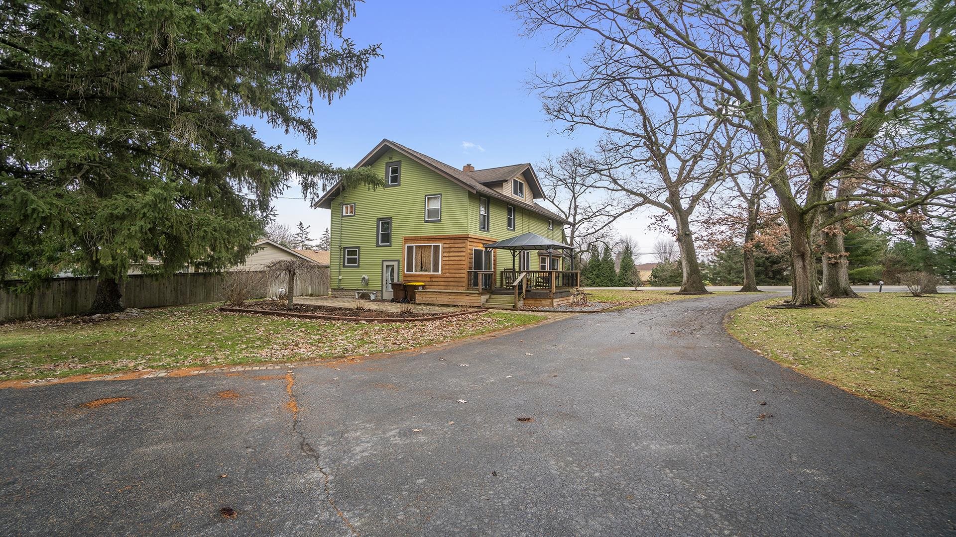 3927 Mill Road Cherry Valley, IL 61016 - Photo 36 of 36 a view of road with house in background